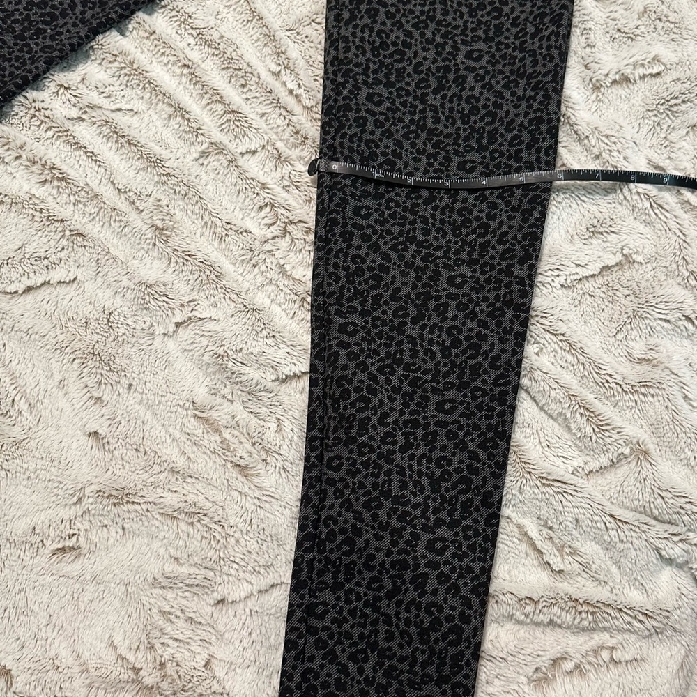 LOFT Ponte Knit Animal Print Leggings - Picture 10 of 13